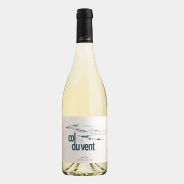 Bouteille de vin blanc Col du Vent 2022 – AOP Languedoc – CastelBarry – vin frais et aérien